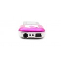 1.1" OLED Screen MP3 Music Player with TF Card Slot / Speaker (Peach)