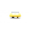 1" OLED Screen MP3 Music Player with TF Card Slot / Speaker (Yellow)