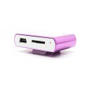 USB Rechargeable Mini MP3 Player w/ microSD Card Slot